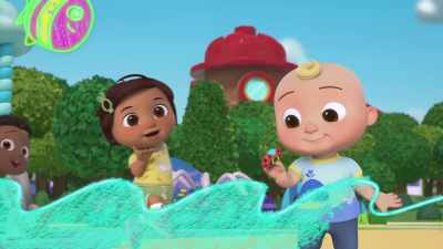 ♪ Yes, yes, yes, imagine with me ♪ - CoComelon Lane