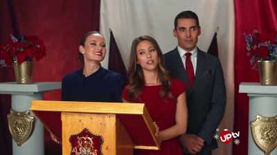 Yes. You have a question
about the prince and me? - Christmas with a Prince: Becoming Royal