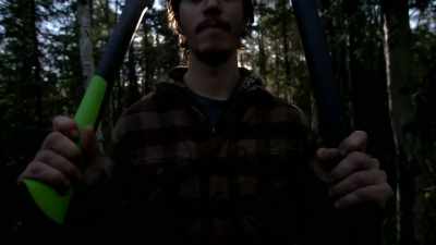 Yesterday I verified that the
zipline does work in theory. - Life Below Zero: Next Generation