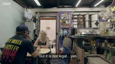 Yet. Do you think it will be legal? - Last Woman on Earth with Sara Pascoe