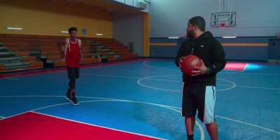 Yo, Coach, my mom's running late.
Could I put up some free throws? - Swagger