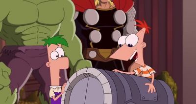 Yo heroes Got a little something for ya - "Phineas and Ferb" Phineas and Ferb: Mission Marvel: Parts 1 &amp; 2