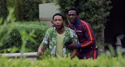 Yo, Kev. Kev, let's go inside,
'cause if it come here, I'mma kick it. - House Party
