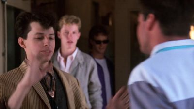 Yo man next time I'll kick your ass That'll be that - Pretty in Pink