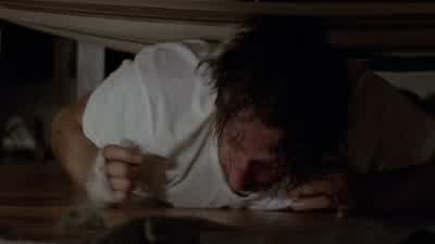 - - Yo. Comfy? You waking me up to see if I'm comfortable? I want to lie down. Two other bedrooms up - The Walking Dead