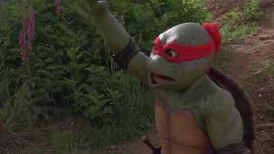 Yo, Yoshi. Wait up. - Teenage Mutant Ninja Turtles III