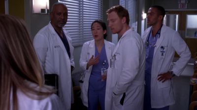 Yore welcome to it. 
(whispering) what are you doing? - Grey's Anatomy