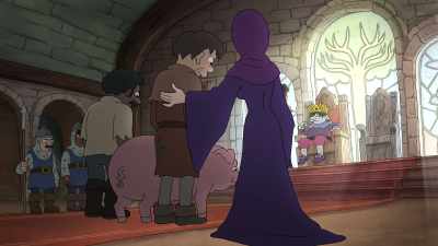 Yorg here claims this hog
as his own property. - Disenchantment