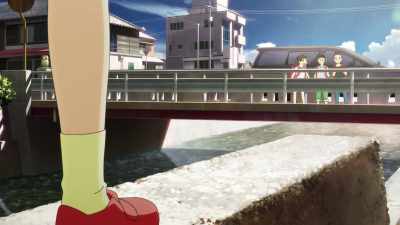Yoriko's walking home with us. Right? - A Whisker Away