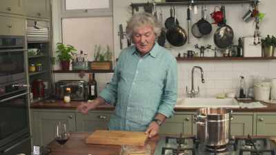 Yorkshire pudding.
We got to move - James May: Oh Cook!