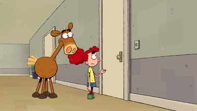 - You had a pet that ran away?
- A turtle. Myrtle. - It's Pony