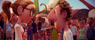 You were about to kiss me - Cloudy with a Chance of Meatballs