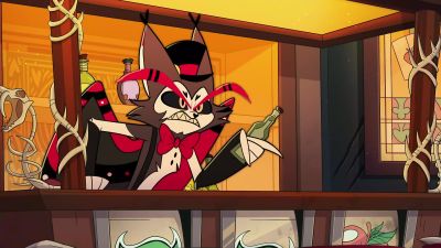 You actually think I'd be cleaning bottles - Hazbin Hotel