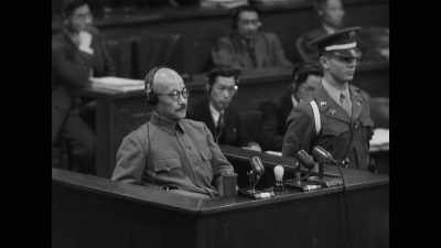You advocated the process
of peace terms - Tokyo Trial
