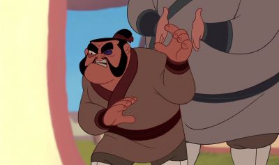Yeah Ah you ain't worth my timeChicken boy SCREAMING Chicken boySay that to my face ya limp noodle - Mulan