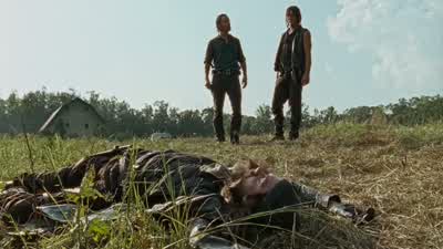 You all right? - The Walking Dead