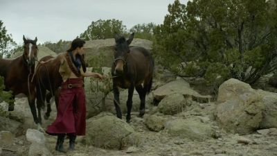You all right? - Two Sinners and a Mule