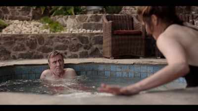 - You all right?
- Yeah, it's hotter than I-- - Tiny Beautiful Things
