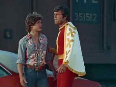 - You alright?
- Yeah. - Shazam!
