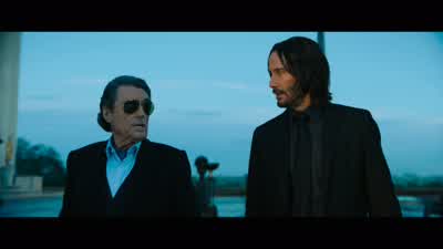 You always have an angle don't youDoesn't everyone - John Wick: Chapter 4