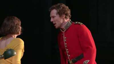 You amble, you lisp, you jig,
you nickname God's creatures. - Great British Theatre