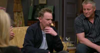 You apologized to the people you were with, - Friends: The Reunion