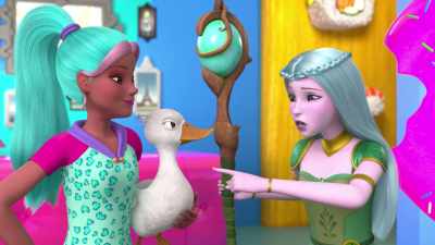 You are!
Despite the strange clothes... - Barbie: A Touch of Magic