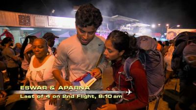 "You are flying to Tobago
on the second flight." - The Amazing Race