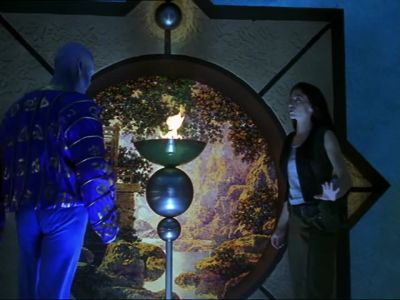 You are forbidden in
this sanctuary. - Farscape