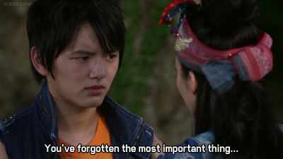 You are forgetting something important. - Ultraman Geed the Movie: Connect! The Wishes!!