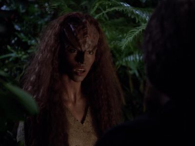 You are Klingon.
Where did you come from? - Star Trek: The Next Generation