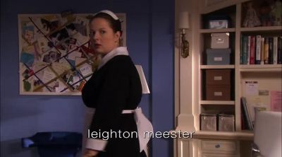 You are late. time for breakfast. I'll be down in a minute. - Gossip Girl
