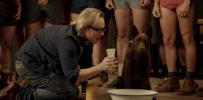 You are literally
the only dog we've got left. - Koko: A Red Dog Story