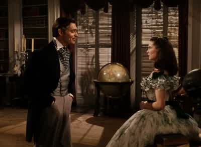 Sir you are no gentlemanAnd you Miss are no lady - Gone with the Wind