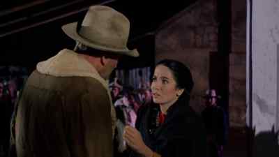 You are not going to leave? - Two Rode Together