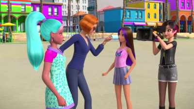 You are not stealing
my spotlight that easy. - Barbie: A Touch of Magic