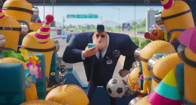 You are now on Carl's bus. - Despicable Me 4