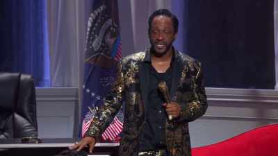 You are sitting right now
with a man with great dick. - Katt Williams: Great America