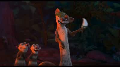 You are Super WeaselUltra WeaselDiesel Weasel - Ice Age: Dawn of the Dinosaurs