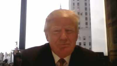 You are the leading presidential
frontrunner - Feels Good Man