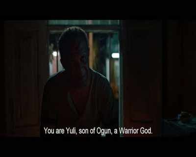 You are Yuli, son of Ogun,
a Warrior God. - Yuli