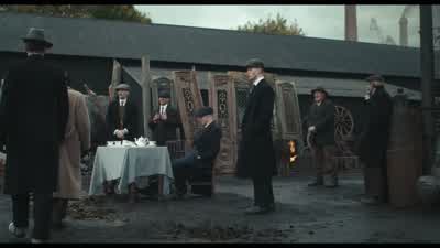 You asked for a meeting out in the open. - Peaky Blinders