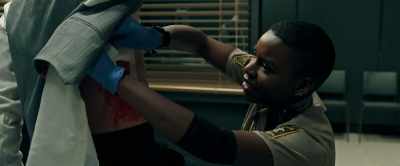 You assaulted an officer,
that's aggravated battery, - Copshop