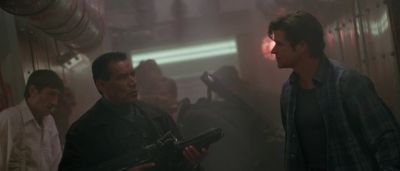 You back off Finnegan - Deep Rising