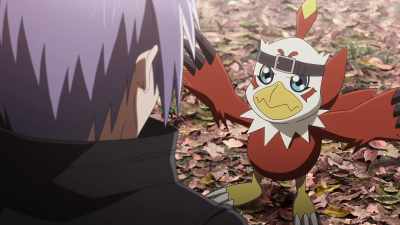 You bark out an order, and
he obediently does whatever he's told. - Digimon Adventure 02: The Beginning