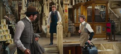 You Barnaby I'm promoting you from idiot apprentice to incompetent clerk - Hello, Dolly!