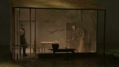 ― You behave yourself while we're gone!
― I'll try. - Great British Theatre