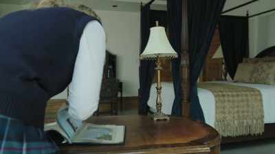 You believe
the new security guard, - The Boarding School Murders