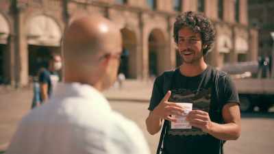 "You better better be like
Salvini or like Sardines." - Stanley Tucci: Searching for Italy