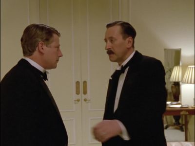 - You better
come along with me, sir. - Agatha Christie's Poirot